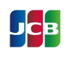 JCB logo, symbol of the Japanese credit card and payment brand.
