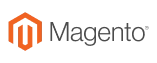 Magento logo, open-source e-commerce platform.